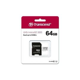 Карта памяти MicroSD 4GB Class 4 Transcend TS4GUSD300S