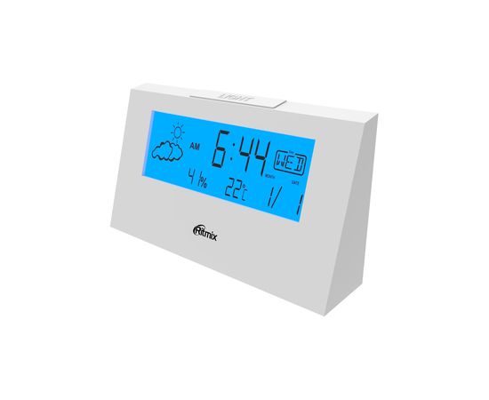 Метеостанция с термометром и гигрометром RITMIX CAT-044 белый