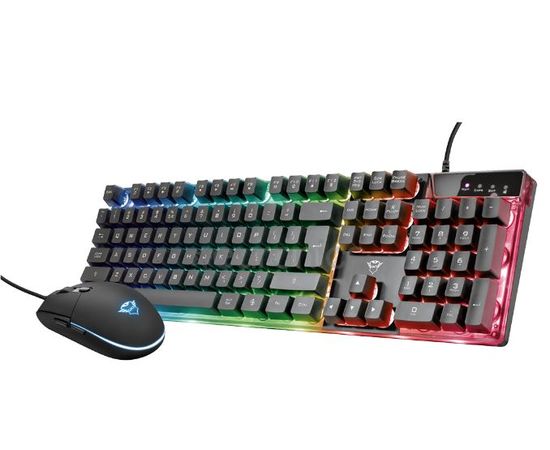 Комплект игровой Trust GXT 838 AZOR клавиатура+мышь