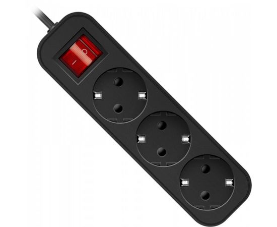Удлинитель DEFENDER с заземлением G330 3 м, 3 розетки