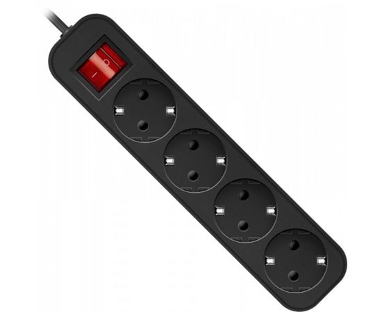 Удлинитель DEFENDER с заземлением G430 3 м, 4 розетки