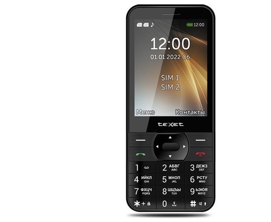 Мобильный телефон Texet TM-423 черный