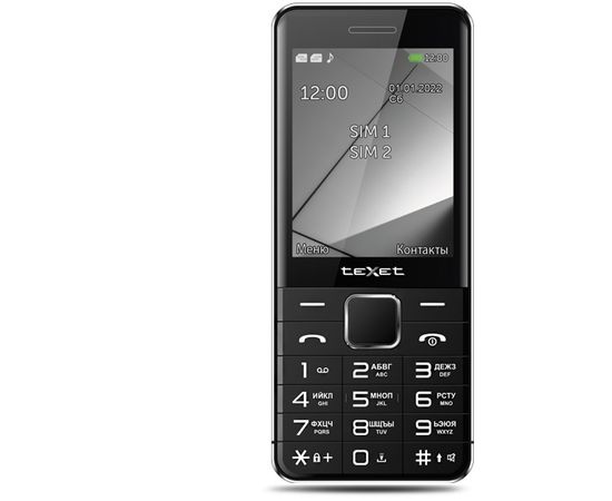 Мобильный телефон Texet TM-425 черный