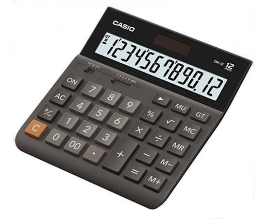 Калькулятор настольный CASIO DH-12-BK-S-EP