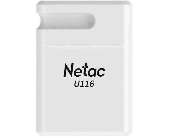 USB Флеш 64GB 2.0 Netac U116/64GB белый