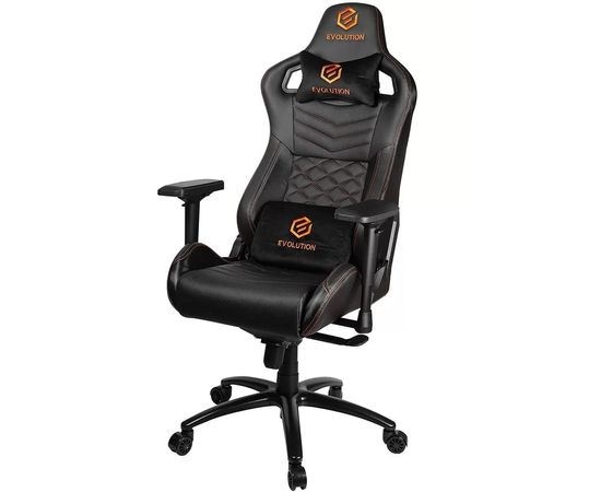 Игровое кресло Evolution CONQUEROR черный