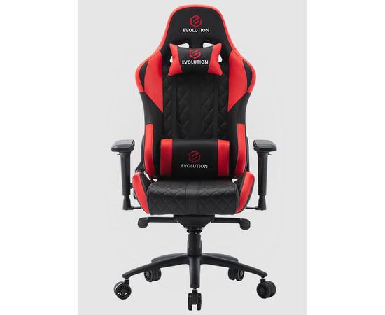 Игровое кресло Evolution RACER M красный