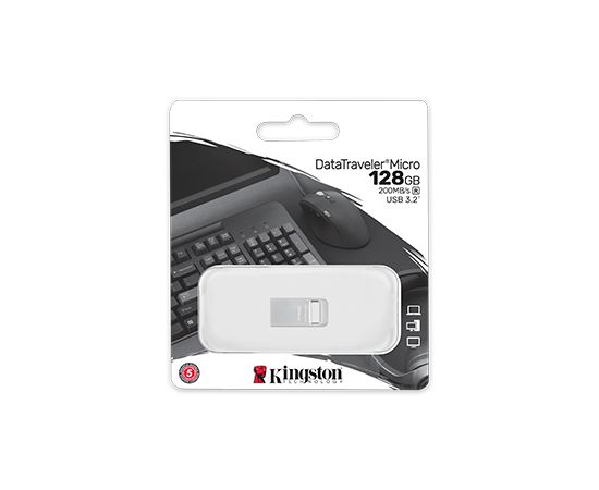 USB Флеш 128GB 3.1 Kingston DTMC3G2/128GB металл