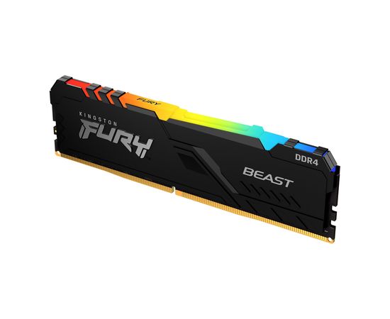 Память оперативная DDR4 Desktop Kingston Fury KF432C16BBA/8, 8GB RGB