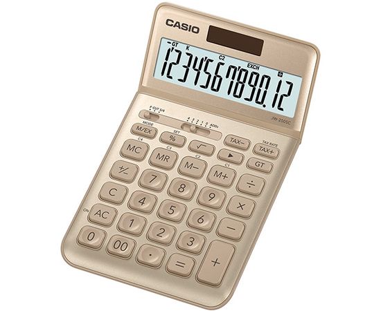 Калькулятор настольный CASIO JW-200SC-GD-S-EP