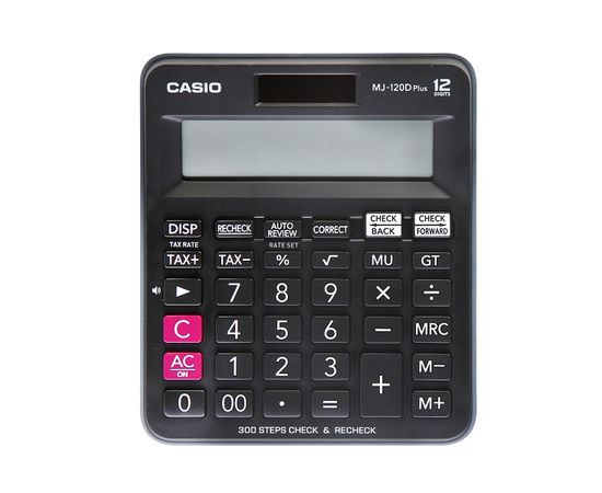 Калькулятор настольный CASIO MJ-120DPLUS-W-EP