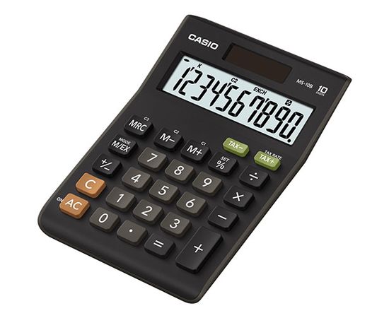 Калькулятор настольный CASIO MS-10B-S-EC