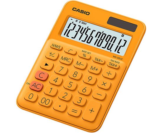 Калькулятор настольный CASIO MS-20UC-RG-W-EC