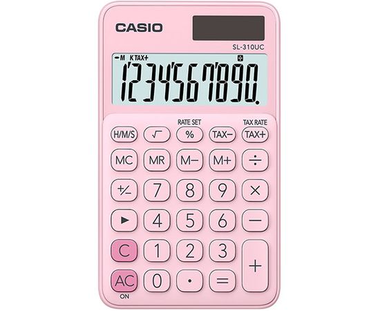 Калькулятор карманный CASIO SL-310UC-PK-W-UC