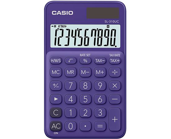 Калькулятор карманный CASIO SL-310UC-PL-W-EC