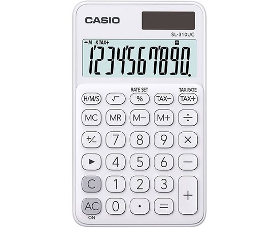 Калькулятор карманный CASIO SL-310UC-WE-W-EC