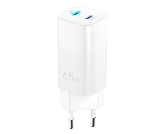 Зарядное устройство сетевое Olmio СЗУ 64W, Type-Cx2 белый