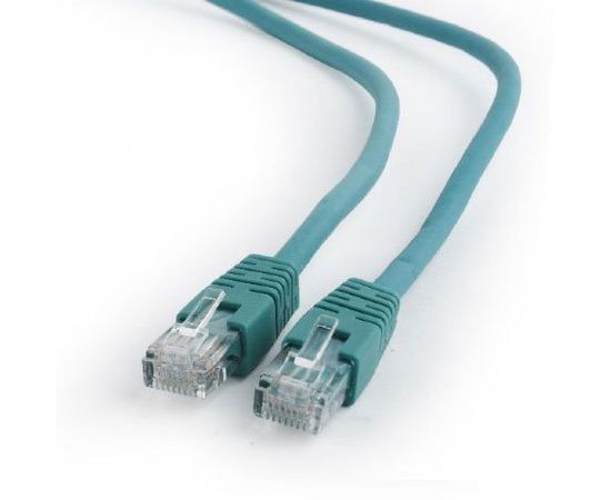Патч-корд UTP Cablexpert PP6U-1M/G  кат.6, 1м, литой, многожильный (зелёный)