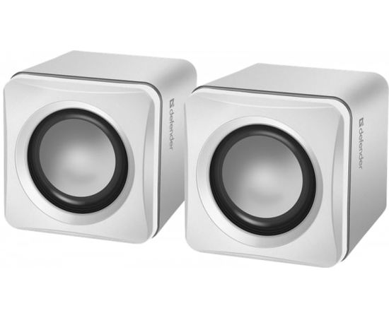 Компактная акустика 2.0 Defender SPK 33 белый USB