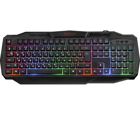 Клавиатура проводная Defender Ultra HB-330L RU черный