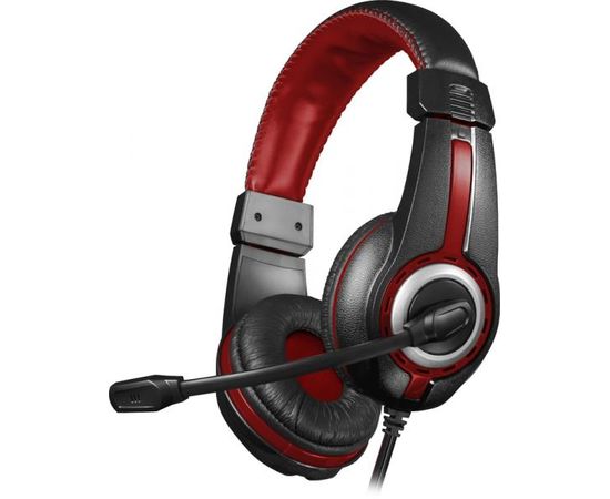 Наушники-гарнитура игровые Defender Warhead G-185 черный + красный