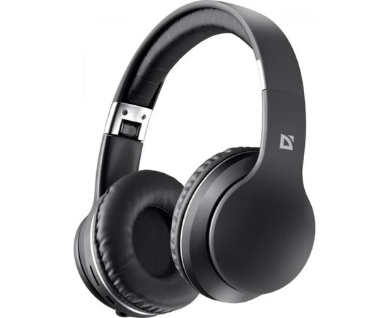 Наушники-гарнитура беспроводные Defender FreeMotion B595 led черный, BT