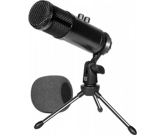 Игровой стрим микрофон Defender Sonorus GMC 500 USB черный