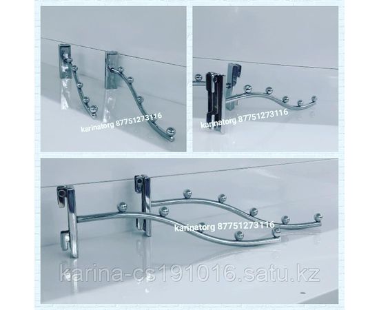 Кронштейн 5 шариков волна в направляющий профиль