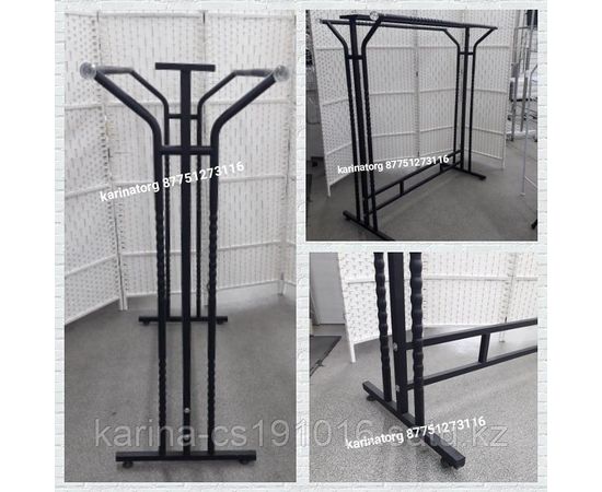 Стойка под одежду одинарная