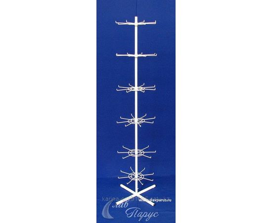 Стойка напольная крутящаяся под ремни,брелки, бижутерию и т.д.