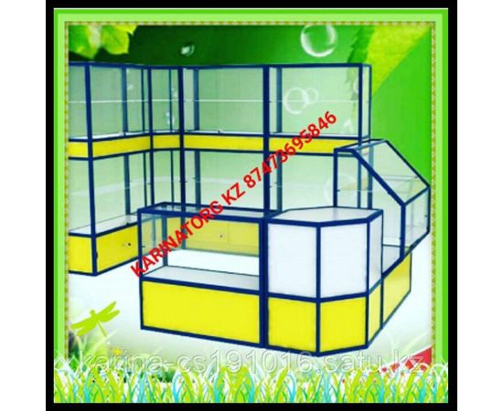 Стеклянная витрина Даллас 900х400