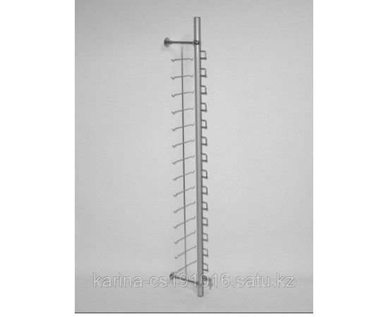 Стойка в стену под очки с замком