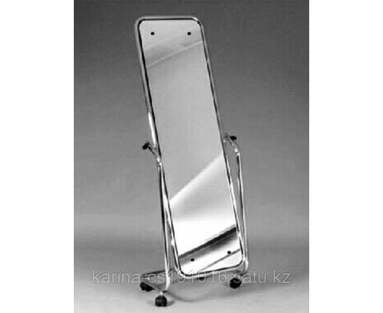 Каркас хромированный для зеркала на колесиках