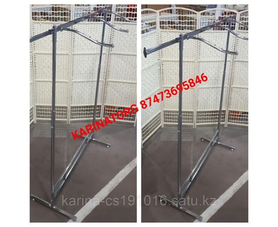 Стойка- турникет хром одинарный дизайн квадратная труба пр-во Пекин