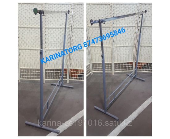 Стойка-турникет Одинарный серый