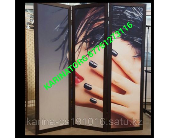 Ширма -3 D трех створчатая с двухсторонним изображением