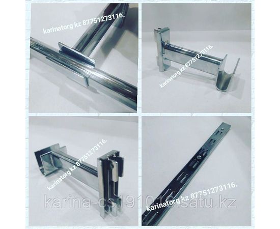 Крепление для овальной трубы 10 см система Canalina