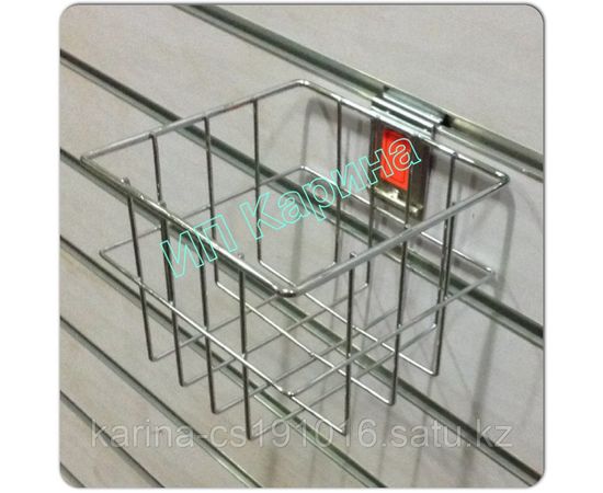 Корзина хром размер 180*130*170 мм для распродажи мелочи