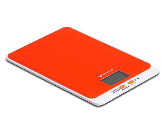 Весы кухонные Kitfort KT-803-5 оранжевый