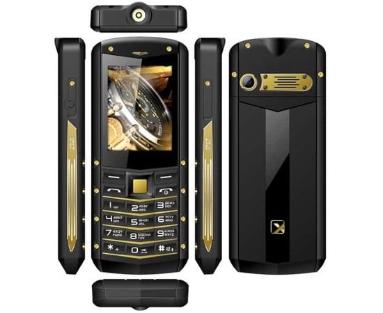 Мобильный телефон Texet TM-520R черный-желтый