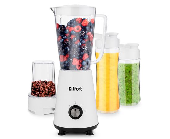 Блендер стационарный Kitfort КТ-1340-1 белый
