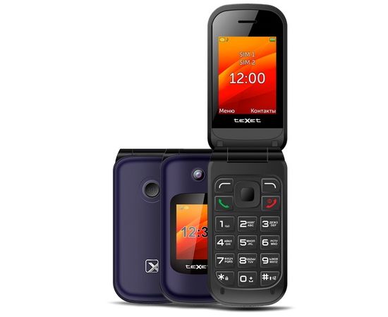 Мобильный телефон Texet TM-B202 синий