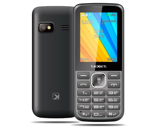 Мобильный телефон Texet TM-213 черно-красный