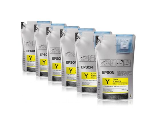 Картридж Epson C13T773440 SC-B6000/B7000 желтый