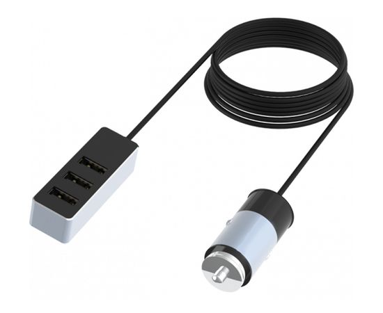 Зарядное устройство автомобильное Ritmix RM-5455 Passenger Gunshell