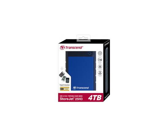 Внешний жесткий диск 2.5 4TB Transcend TS4TSJ25H3B