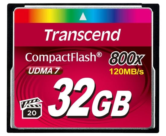 Transcend TS32GCF800, Compact Flash 32GB 800x