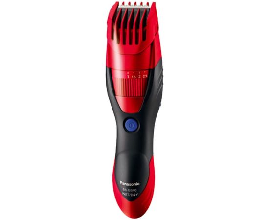 Машинка для стрижки волос-триммер Panasonic ER-GB40-R520 красный