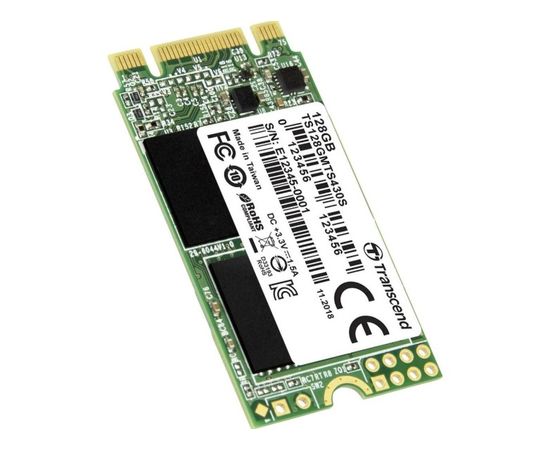 Жесткий диск SSD 128GB Transcend TS128GMTS430S M2