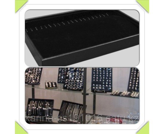 Бижутерия , бархатный черный чемодан  для цепочек